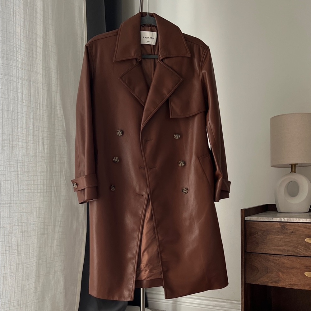 Babaton Tabloid Trench Coat